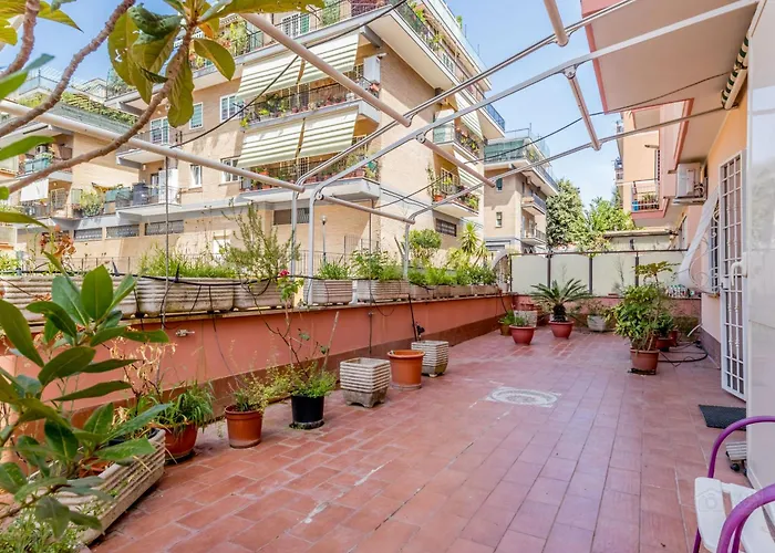 "monte Mario Alto" Raffinata Dimora Con Terrazza Apartament Rzym