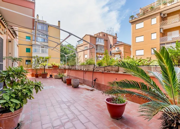 Apartament "monte Mario Alto" Raffinata Dimora Con Terrazza Rzym